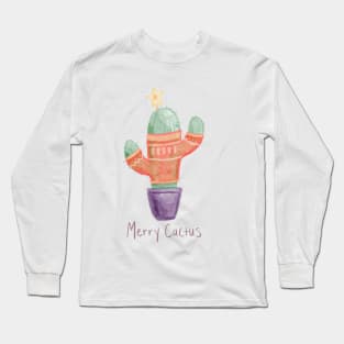 Merry Cactus Long Sleeve T-Shirt